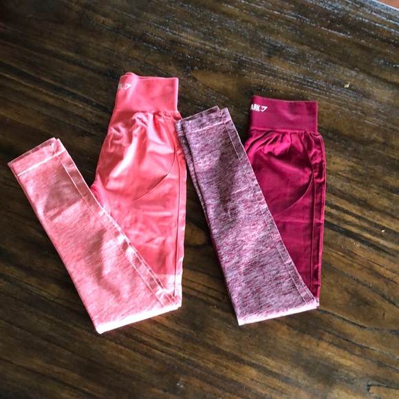 BUNDLE Gymshark seamless two tone leggings - Picture 4 of 7